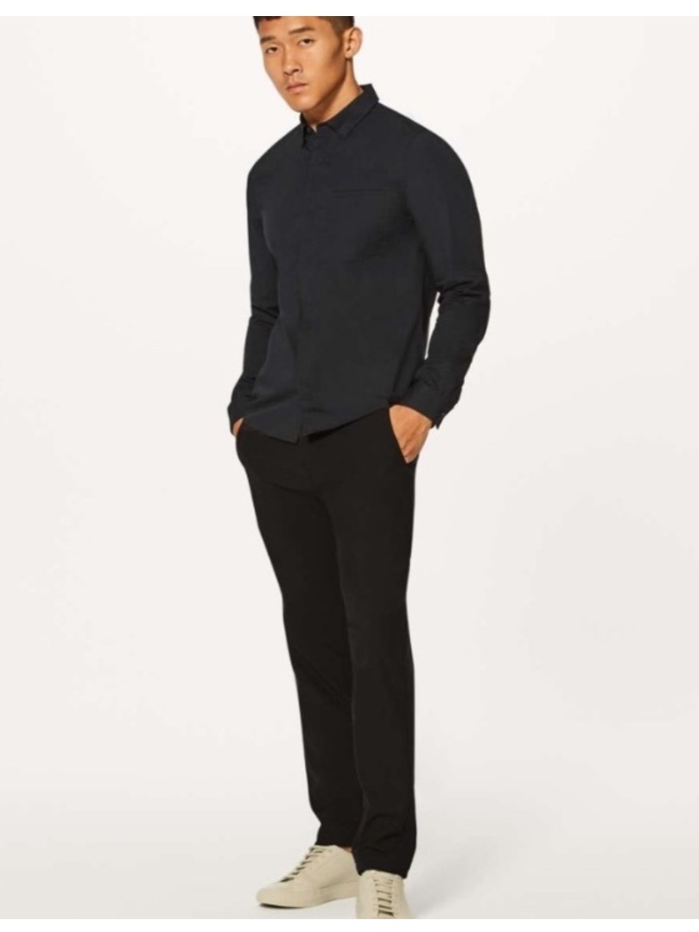 lululemon athletica Men's Black Commission Dress Pants, Size 31x31
